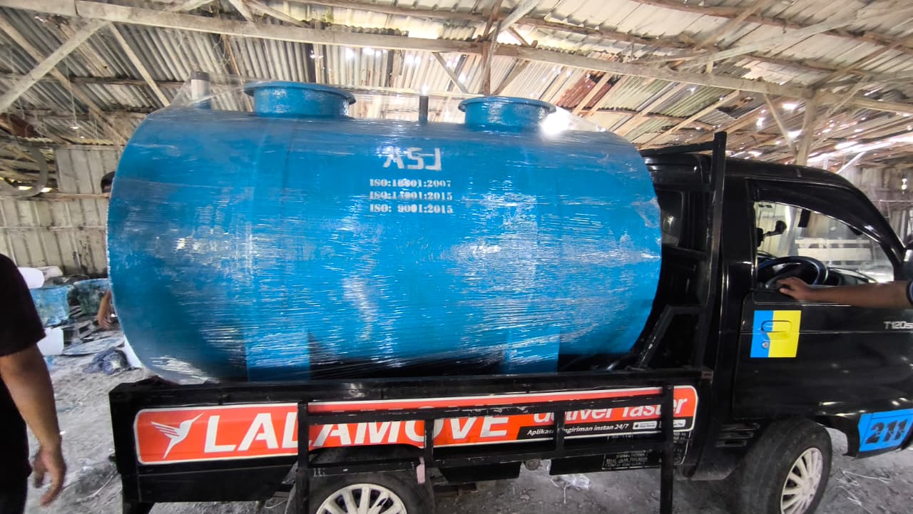 Pengiriman Bio Septictank 3000 L di Probolinggo